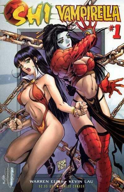 Shi / Vampirella #1 (1997) Comic Books Shi / Vampirella