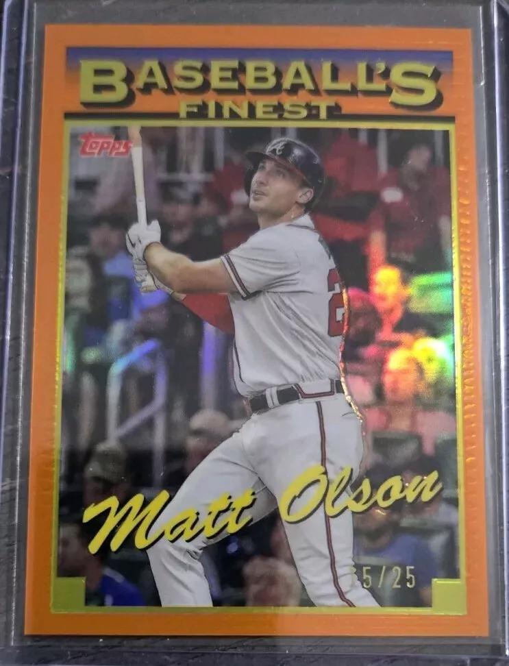 Matt Olson [Orange Refractor] #93-6