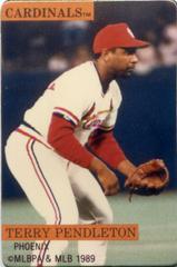 Terry Pendleton Baseball Cards 1989 Phoenix Magnetables Prices
