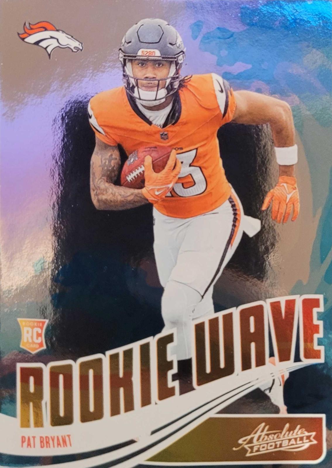 2025 Panini Absolute Rookie Wave Pat Bryant #RW-PBT card