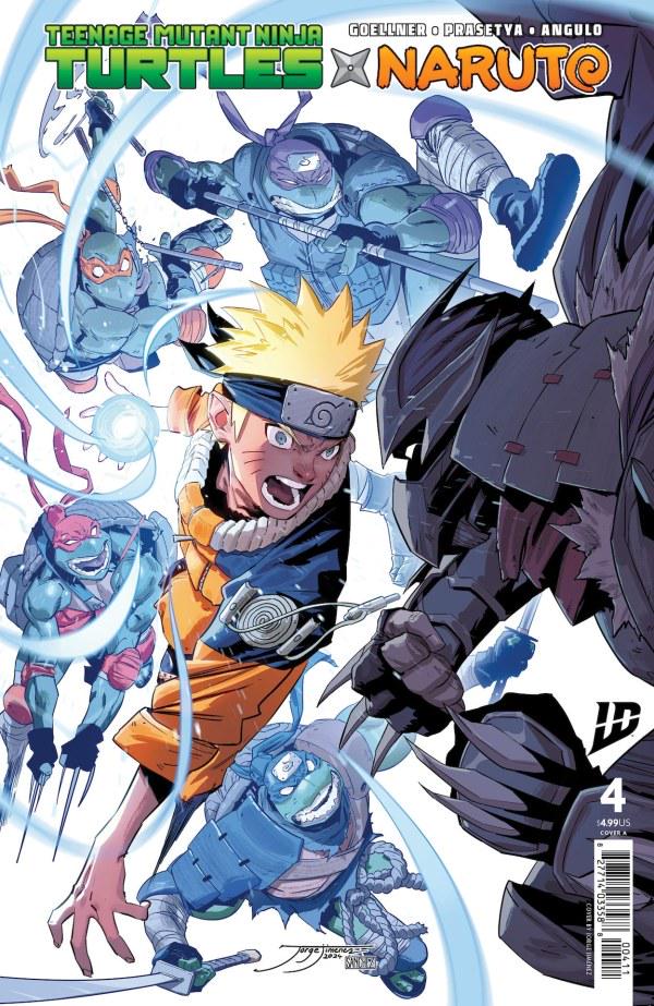 Teenage Mutant Ninja Turtles x Naruto #4 (2025) Comic Books Teenage Mutant Ninja Turtles x Naruto