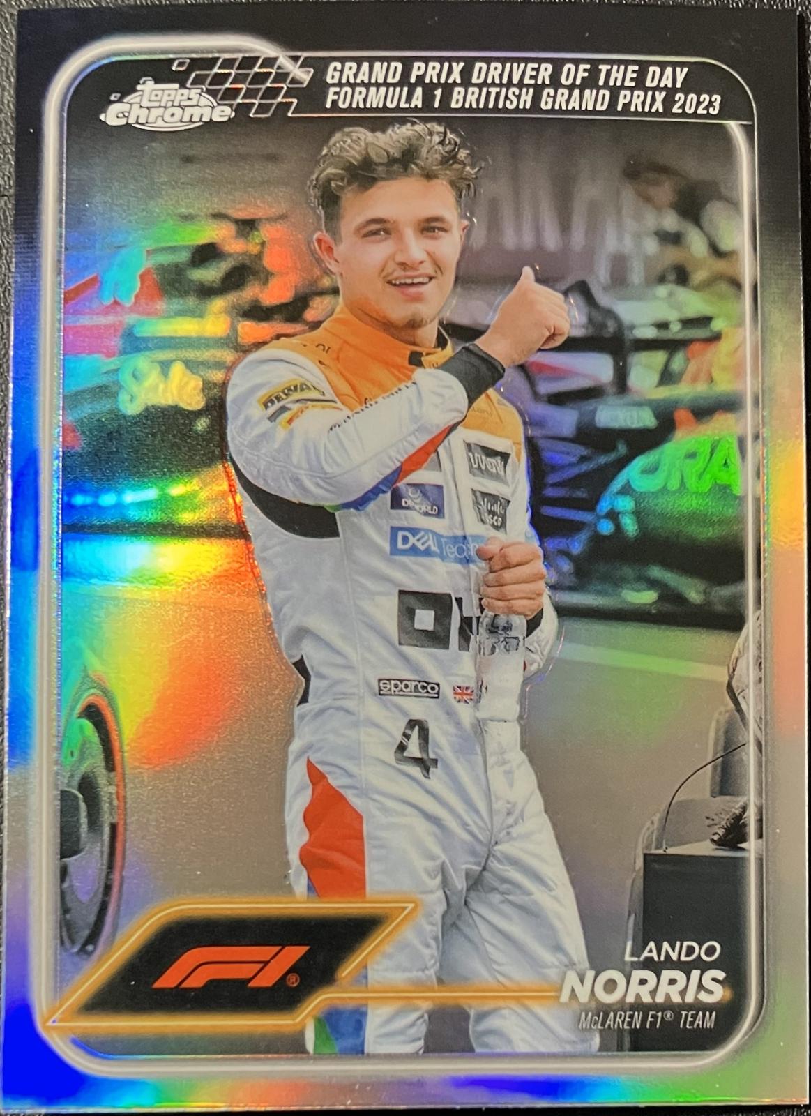 Lando Norris [Refractor] #168 Prices | 2024 Topps Chrome Formula 1