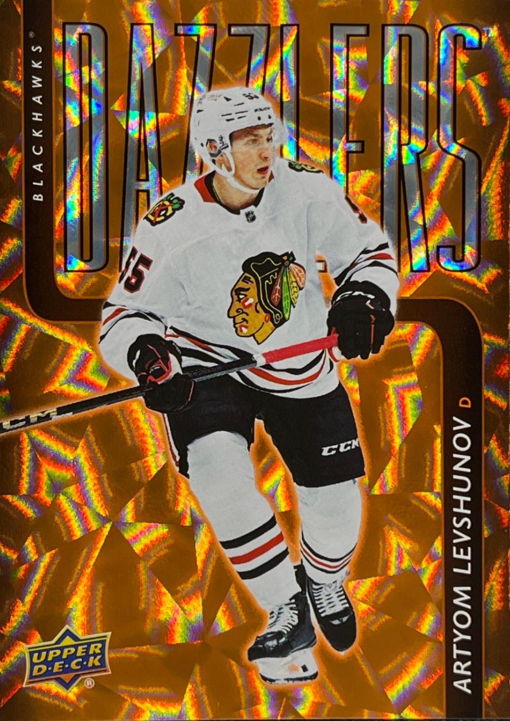 2025 Upper Deck Dazzlers Artyom Levshunov [Orange] #DZ-26 card
