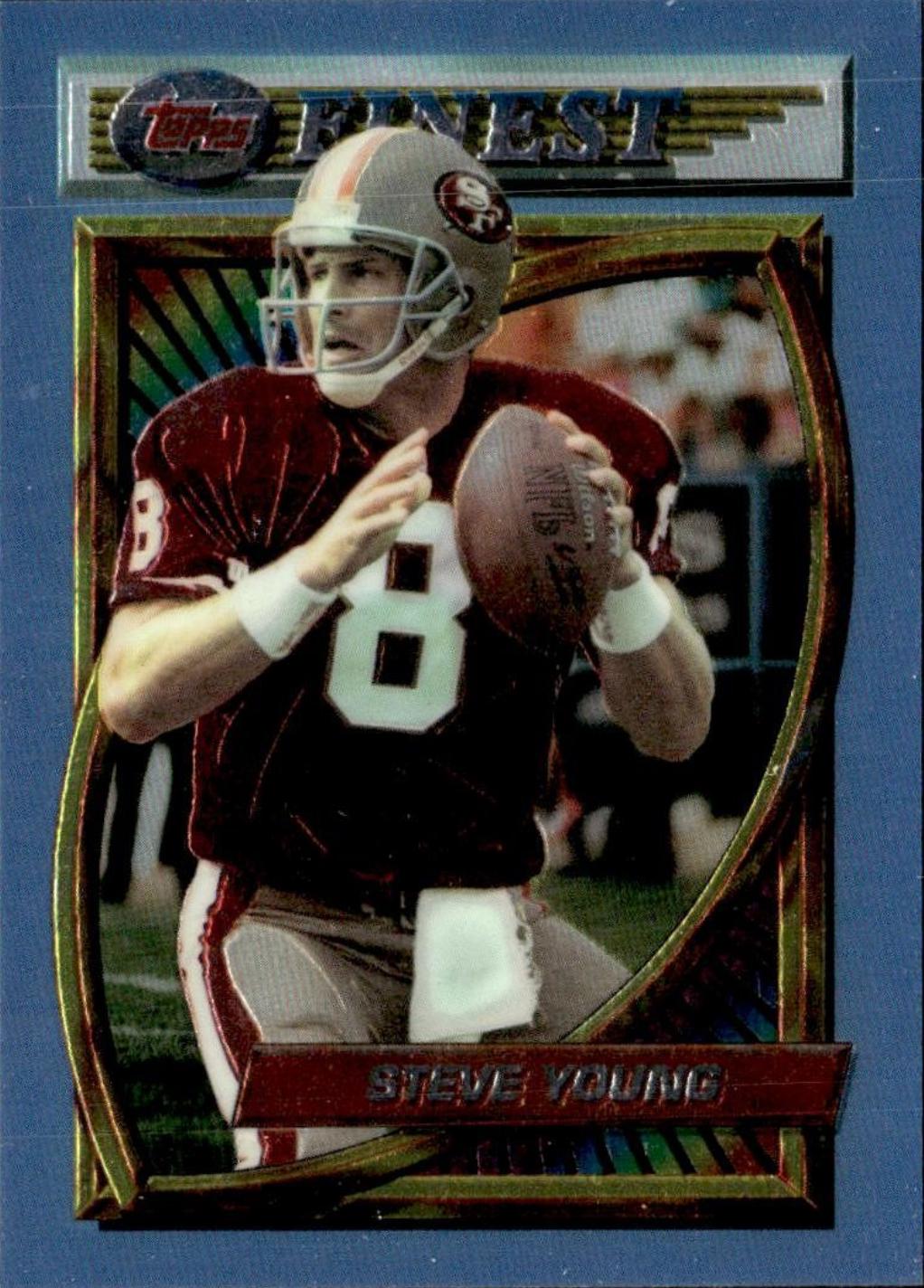 Steve Young #77 1994 Topps Finest Football