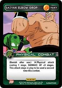 Saiyan Elbow Drop R147 Dragon Ball Z Premier Set