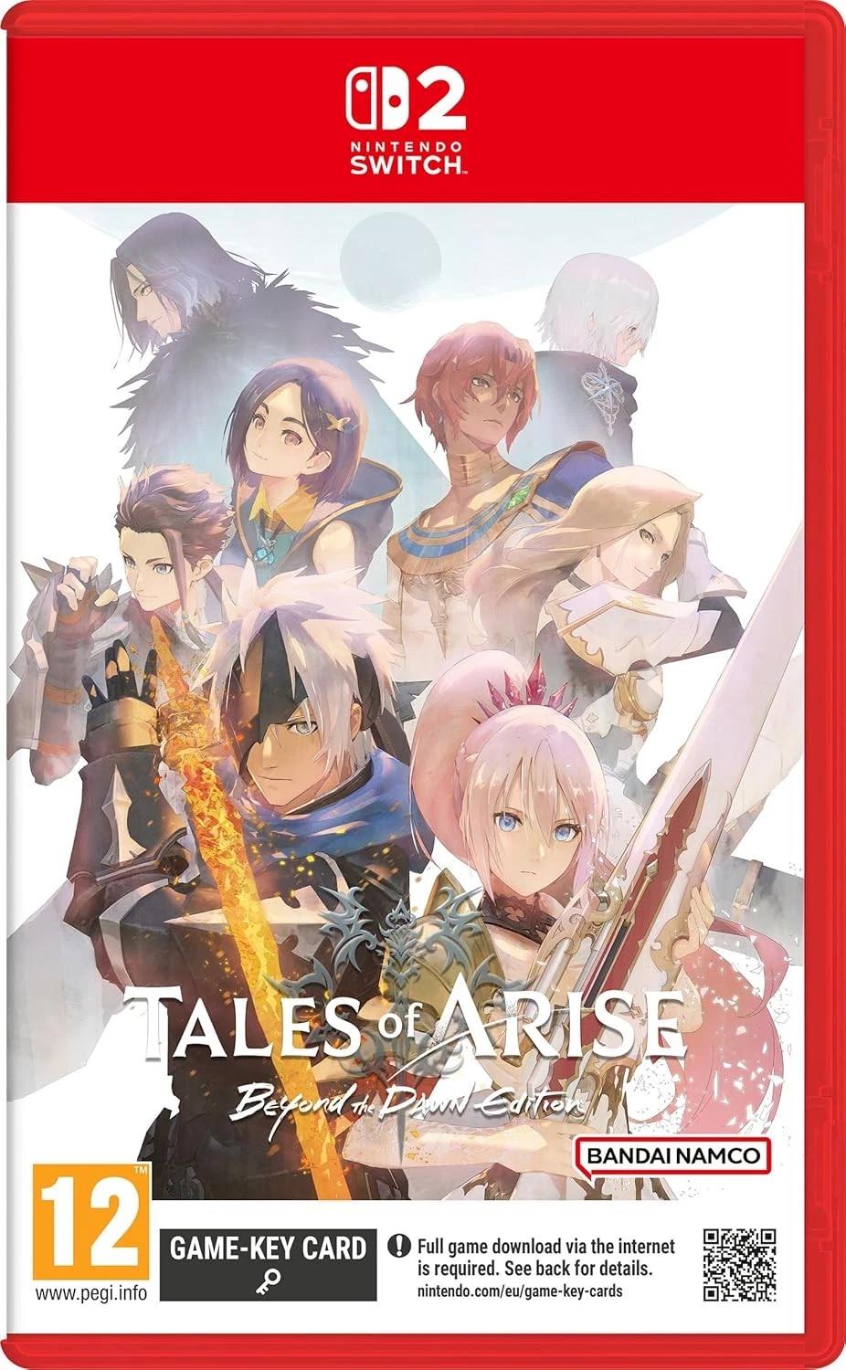 Carátula de Tales of Arise Beyond the Dawn Edition para Switch 2 (edición PAL España)
