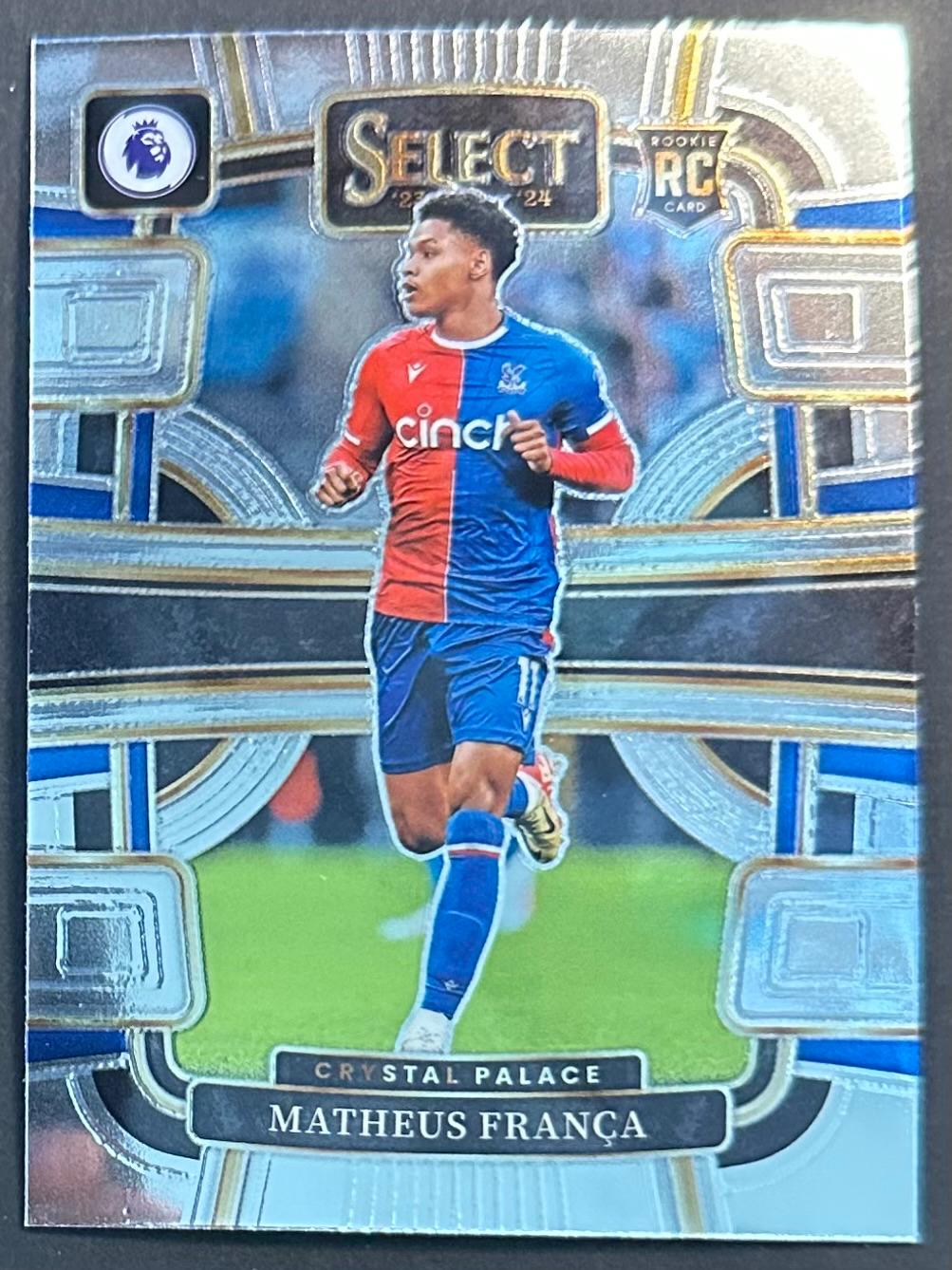 Matheus Franca #40 Soccer Cards 2023 Panini Select Premier League