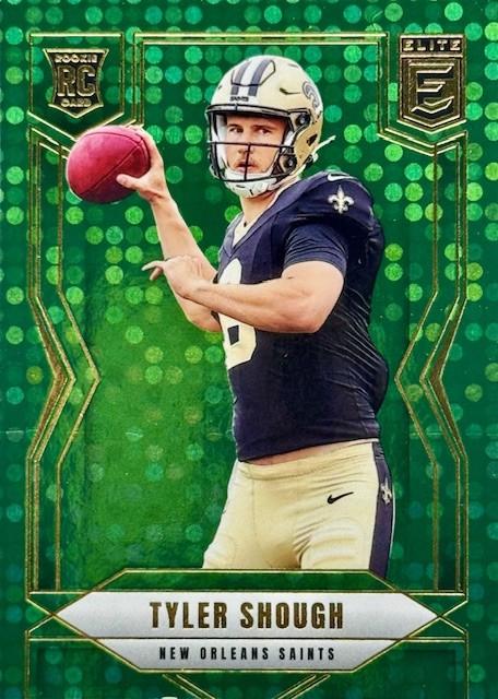 Tyler Shough [Green Disco] #178 Prices | 2025 Panini Donruss Elite