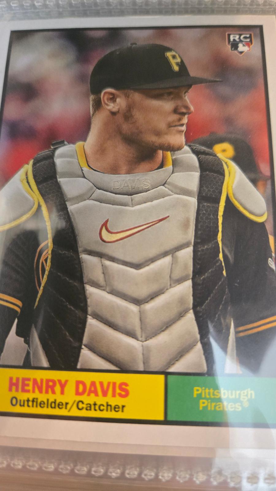 Henry Davis #7 Baseball Cards 2024 Topps Archives