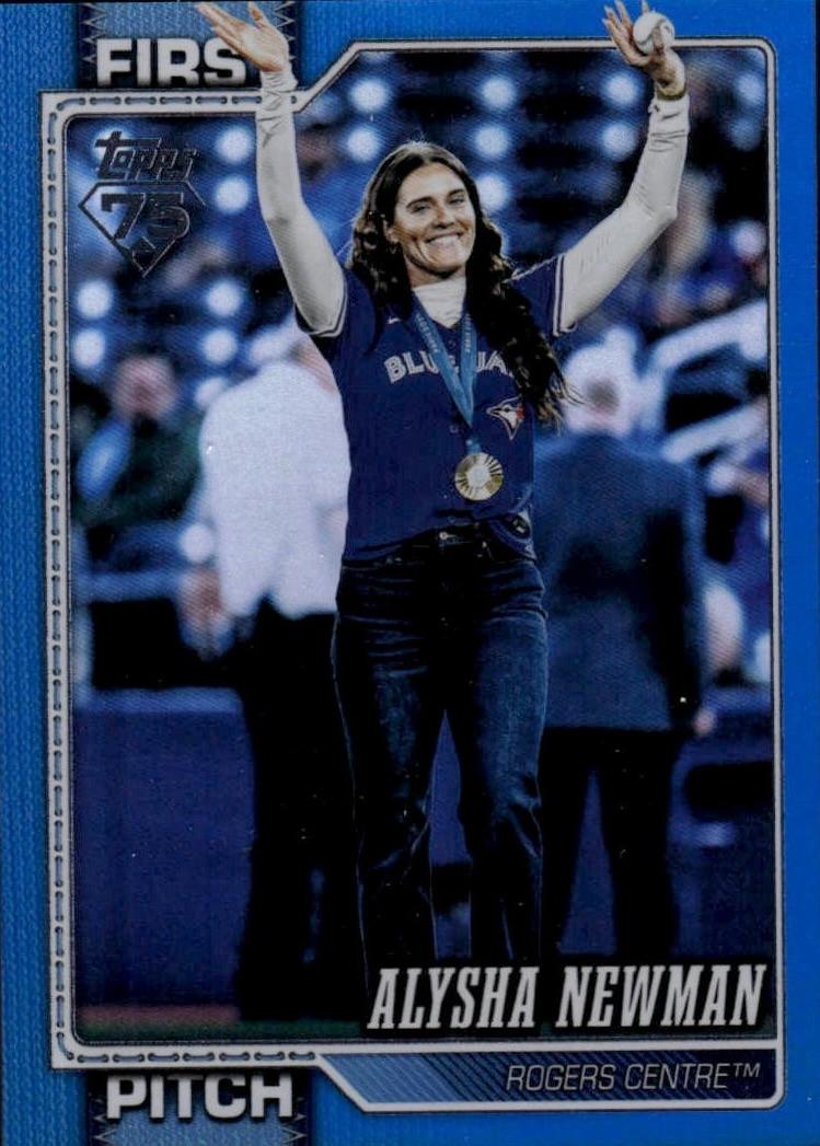 Alysha Newman [Blue Foil] #FP-8