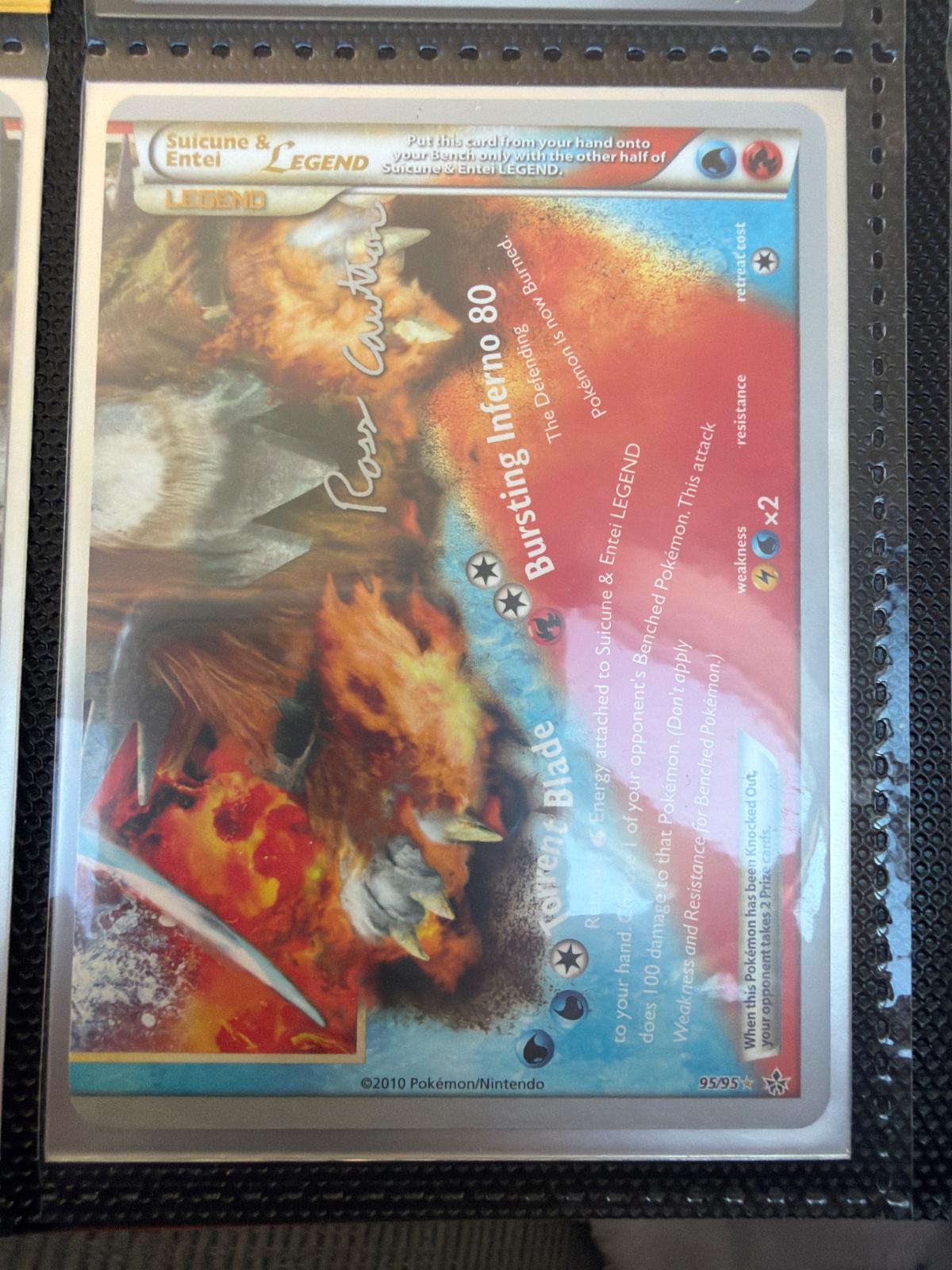 Suicune & Entei Legend Ross Cawthon #95 from Pokemon World Championships 2011