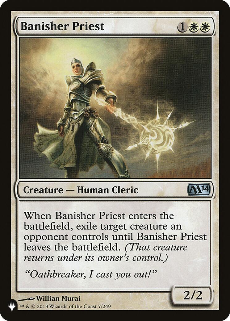 Banisher Priest #7 Magic The List Reprints