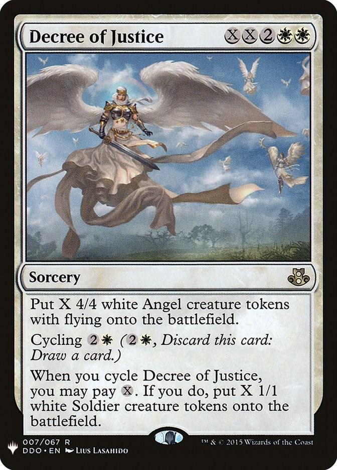 Decree of Justice #7 Magic The List Reprints