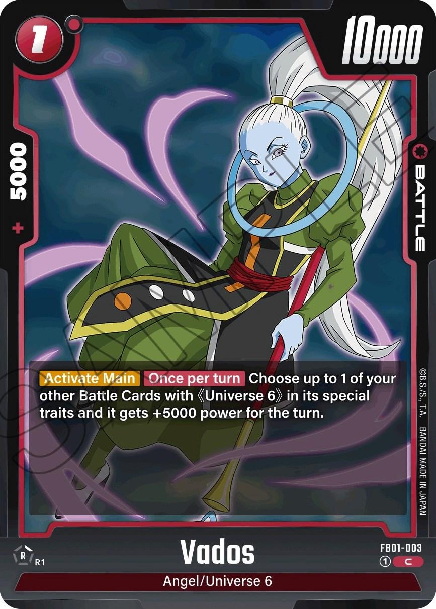 Vados FB01-003 Dragon Ball Fusion World Awakened Pulse