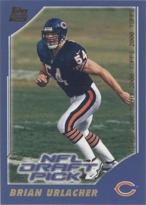 2000 Topps Brian Urlacher #383 card