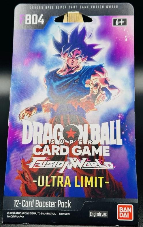 Sleeved Booster Pack: Son Goku Dragon Ball Fusion World Ultra Limit