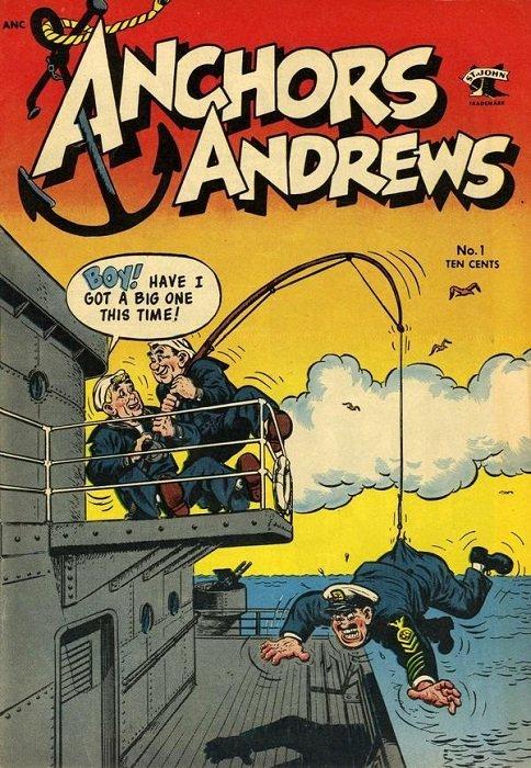 Anchors Andrews #1 (1953) Comic Books Anchors Andrews