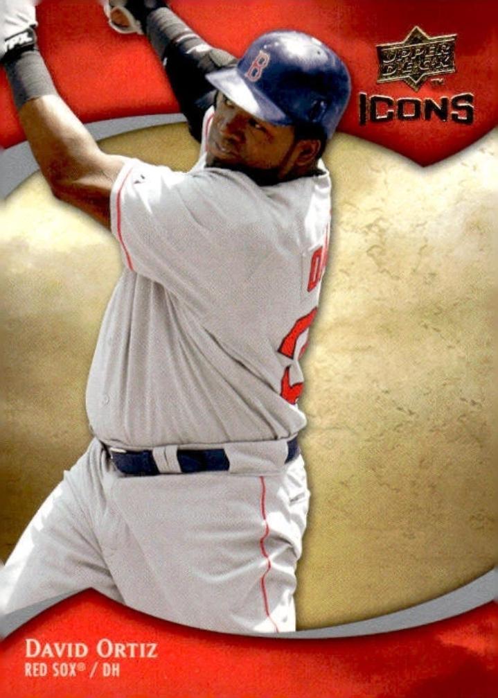 David Ortiz #31 Baseball Cards 2009 Upper Deck Icons