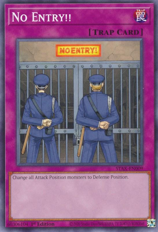 No Entry!! STAX-EN009 YuGiOh 2 Player Starter Set