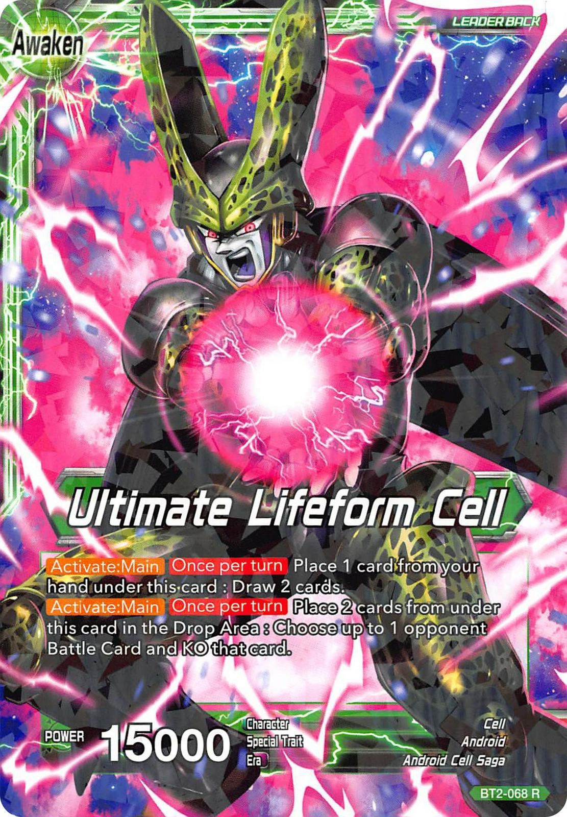 Cell // Ultimate Lifeform Cell BT2-068 Dragon Ball Fusion World Promos
