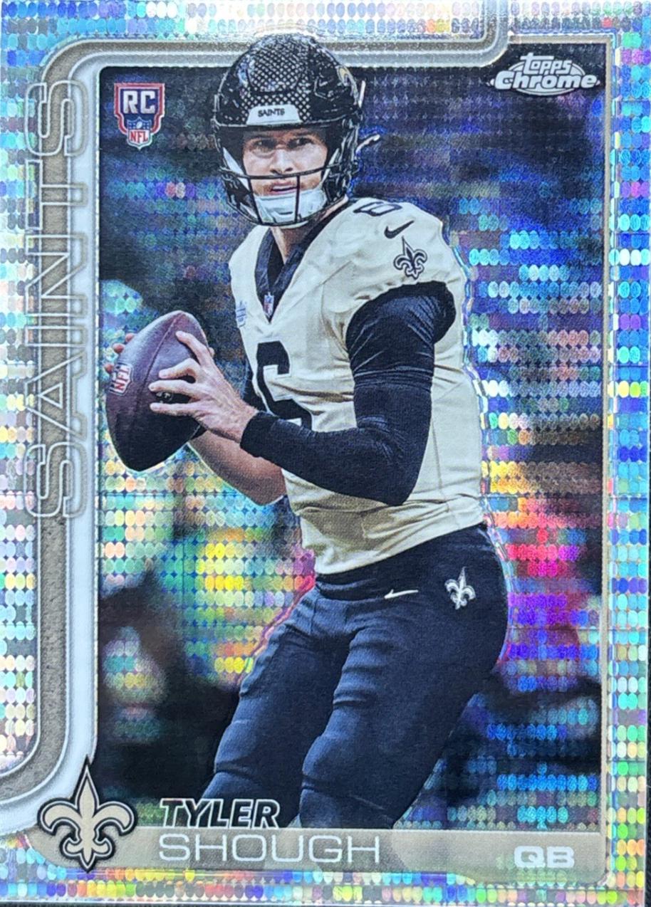 Tyler Shough [Pulsar Refractor] #398 Prices | 2025 Topps Chrome