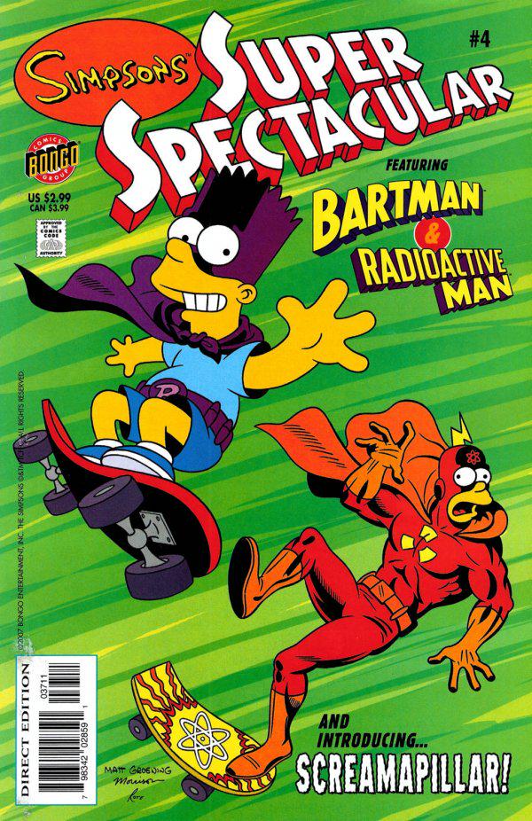 Simpsons Super Spectacular #4 (2007) Comic Books Simpsons Super Spectacular