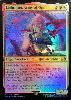 Lightning, Army of One