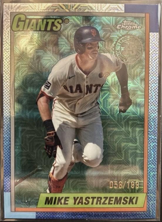 Mike Yastrzemski [Aqua] #T90C-137