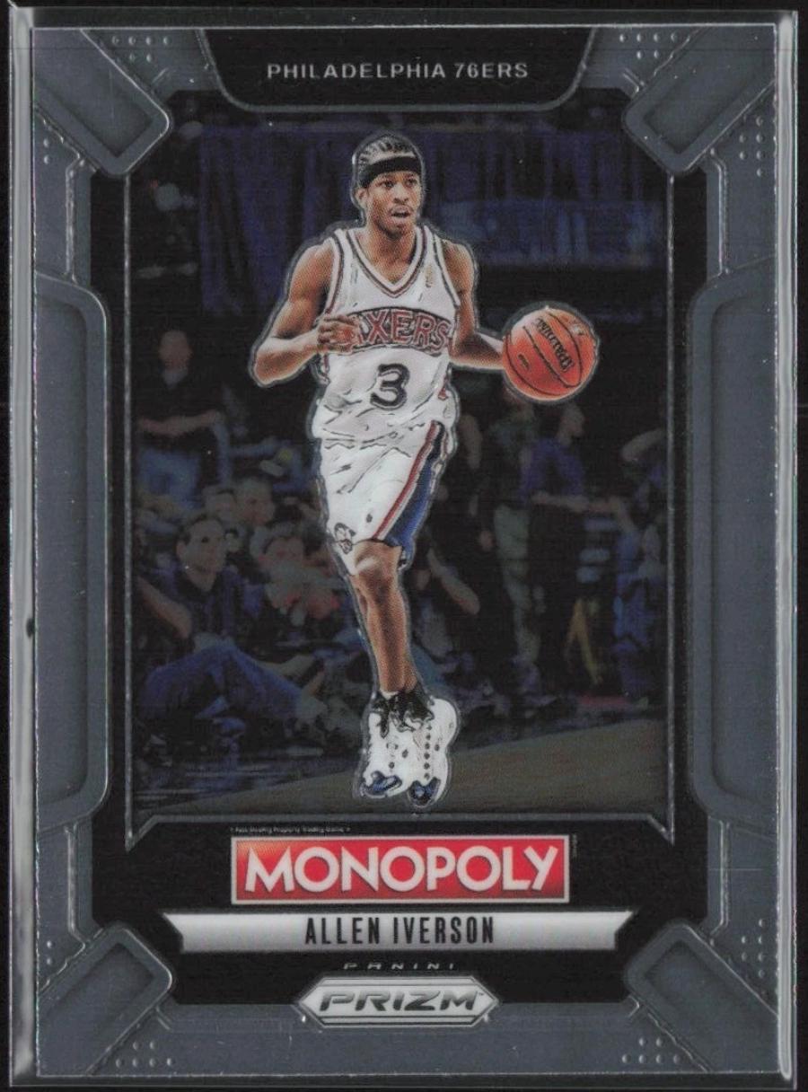 Allen Iverson #LEG1 Prices | 2024 Panini Prizm Monopoly Legends