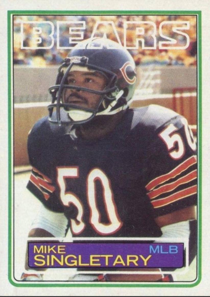 Mike Singletary #38