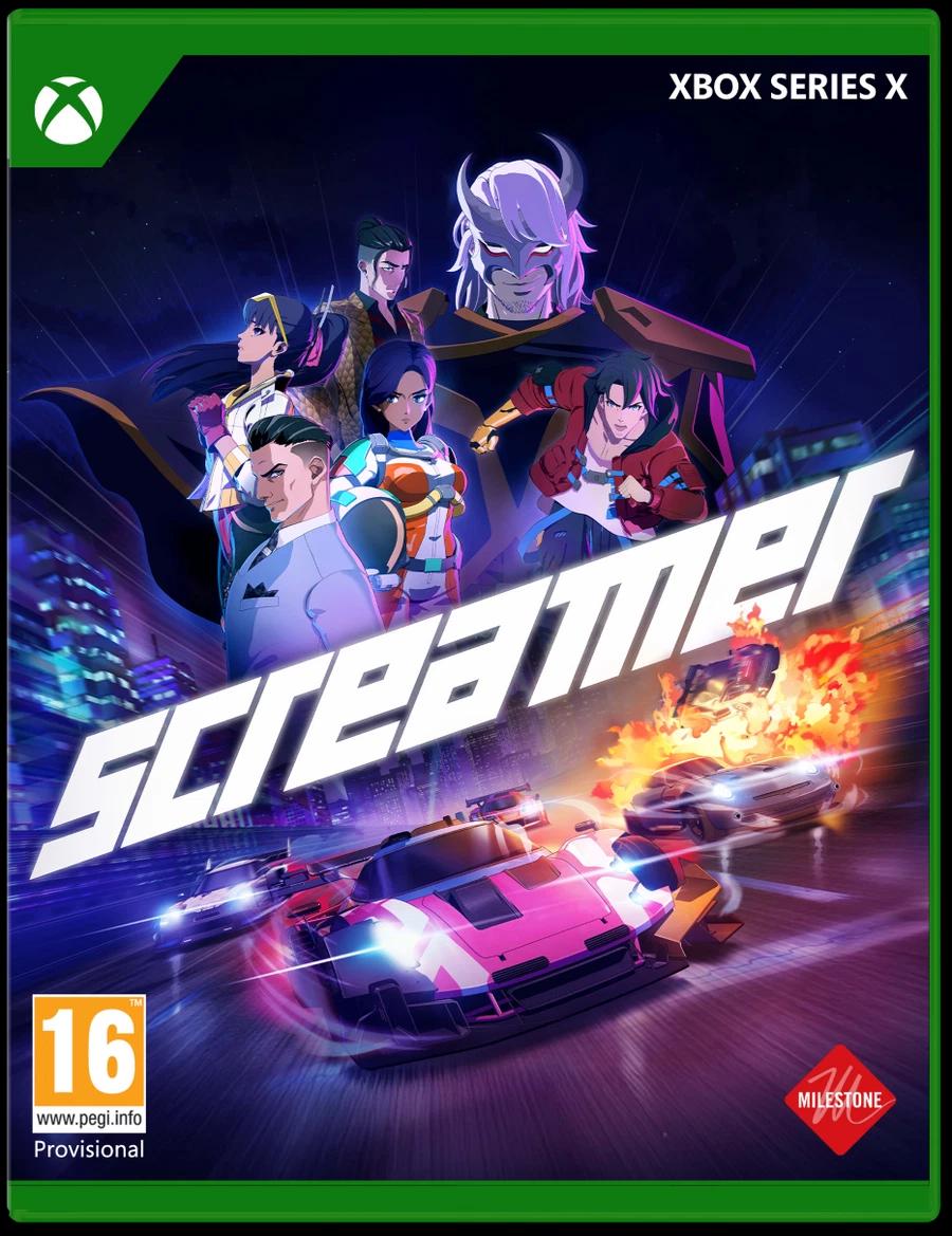 Carátula de Screamer para Xbox Series X (edición PAL España)