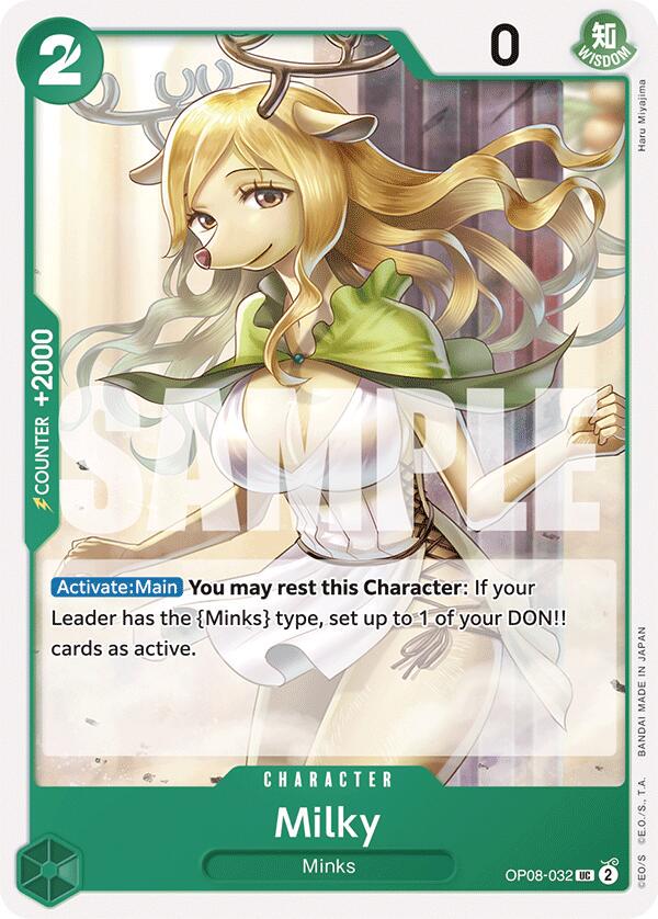 Milky OP08-032 One Piece Two Legends