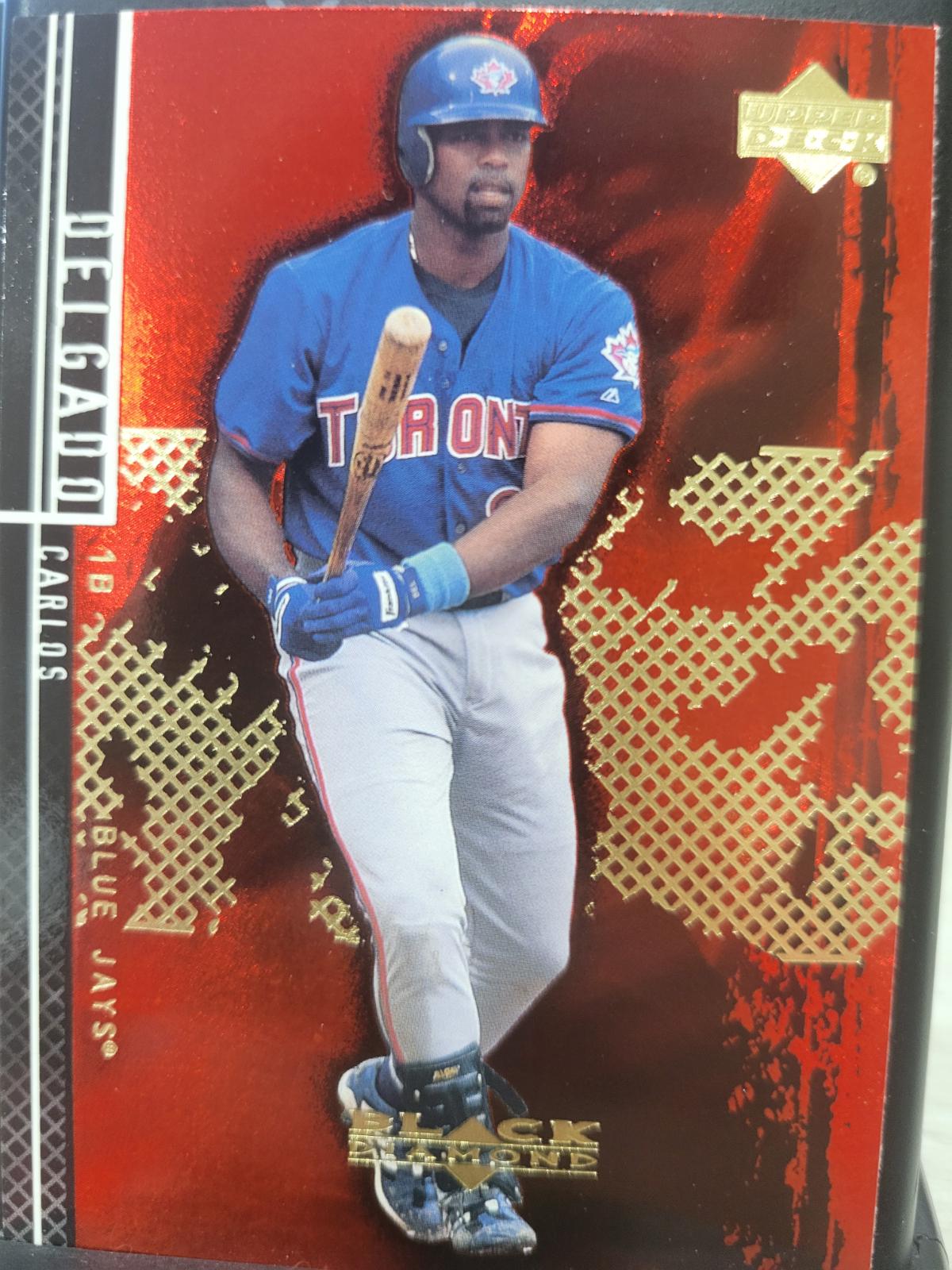 Carlos Delgado #9 Baseball Cards 2000 Upper Deck Black Diamond Rookie Edition