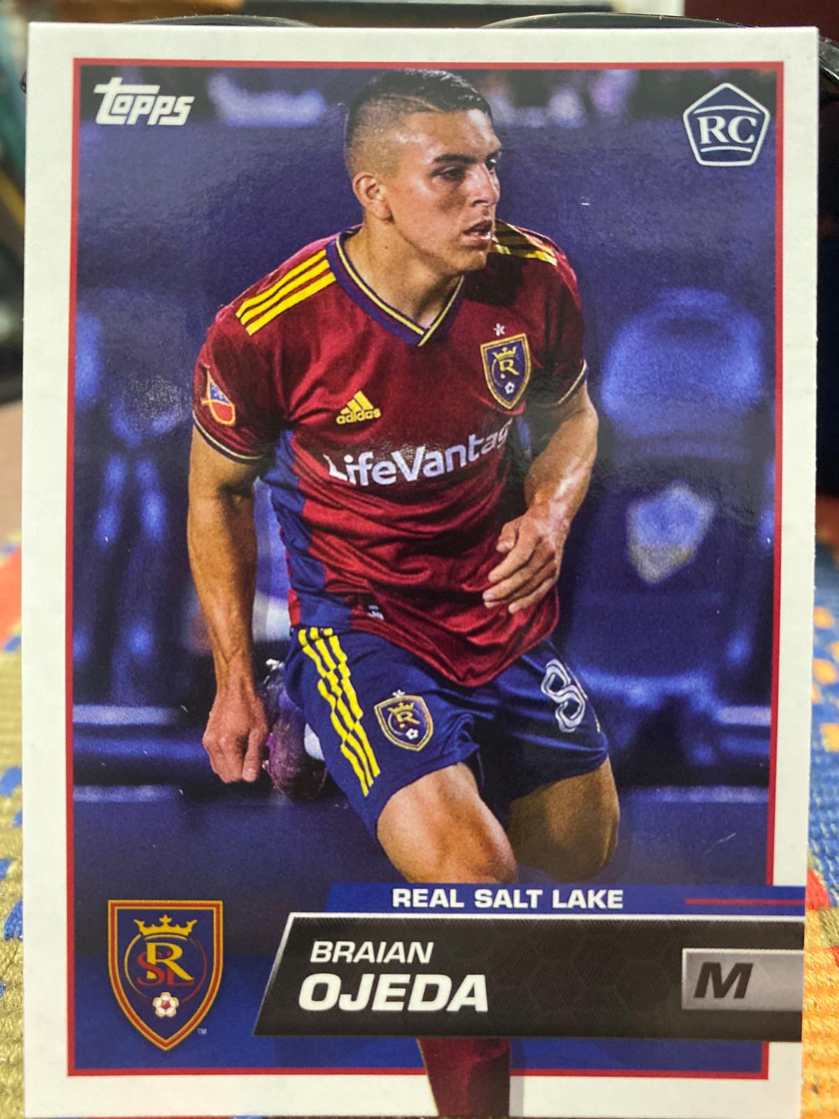 Braian Ojeda #106 Soccer Cards 2023 Topps MLS