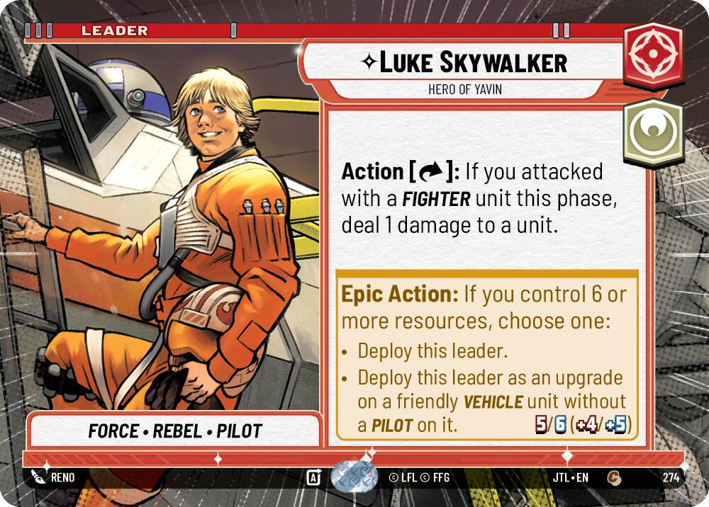 Luke Skywalker - Hero of Yavin [Hyperspace] #274