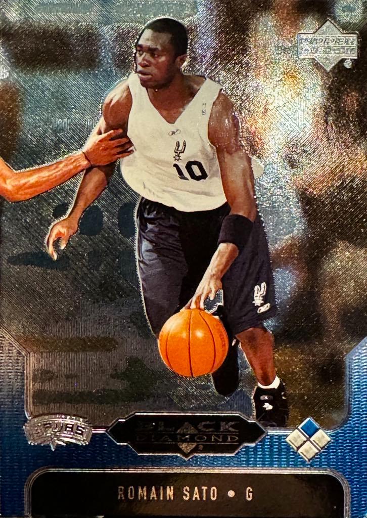Romain Sato #74 Basketball Cards 2004 Upper Deck Black Diamond