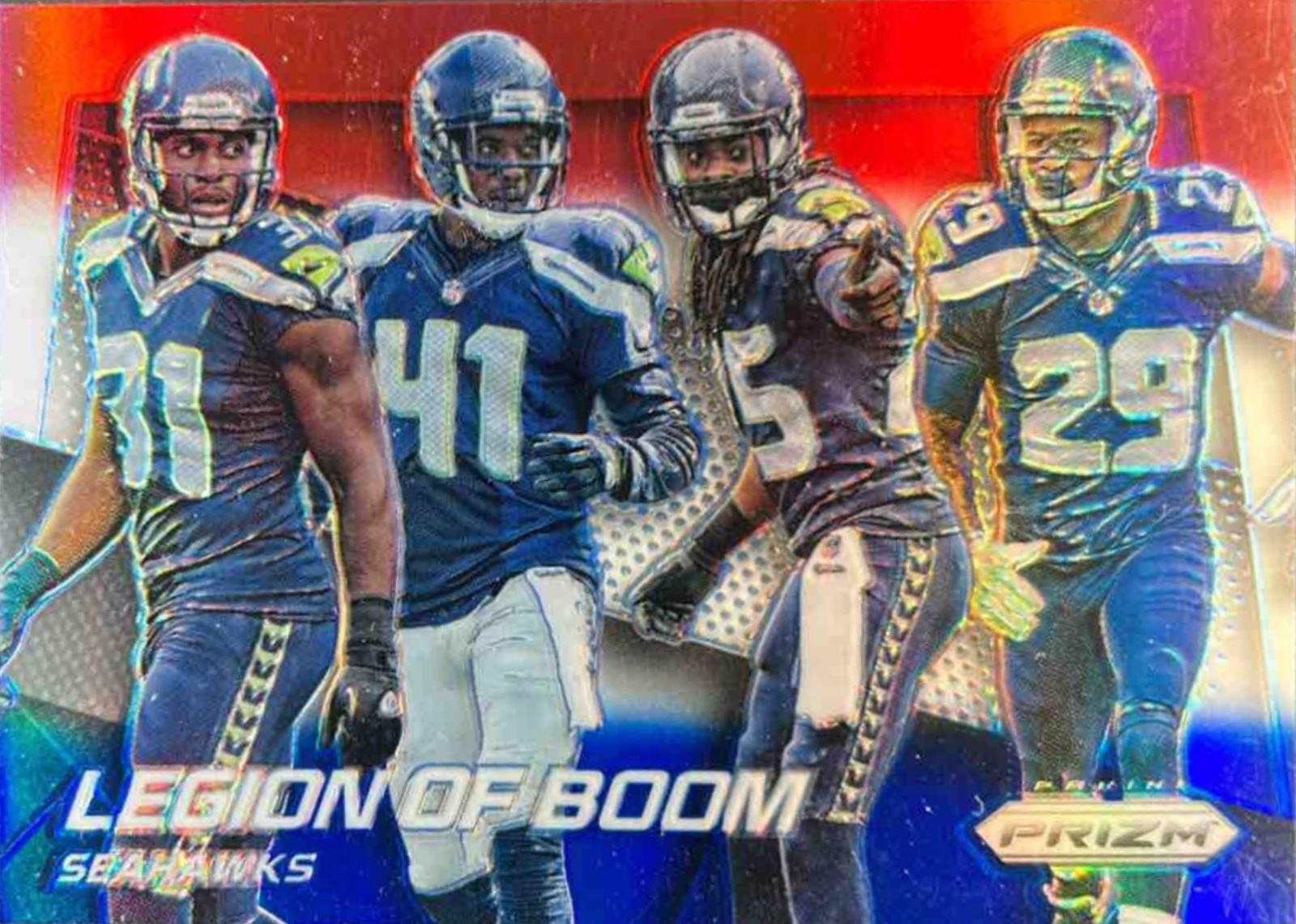 Byron Maxwell, Earl Thomas, Kam Chancellor, Richard Sherman [Red