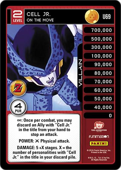 Cell Jr. - On the Move U69 Dragon Ball Z Awakening