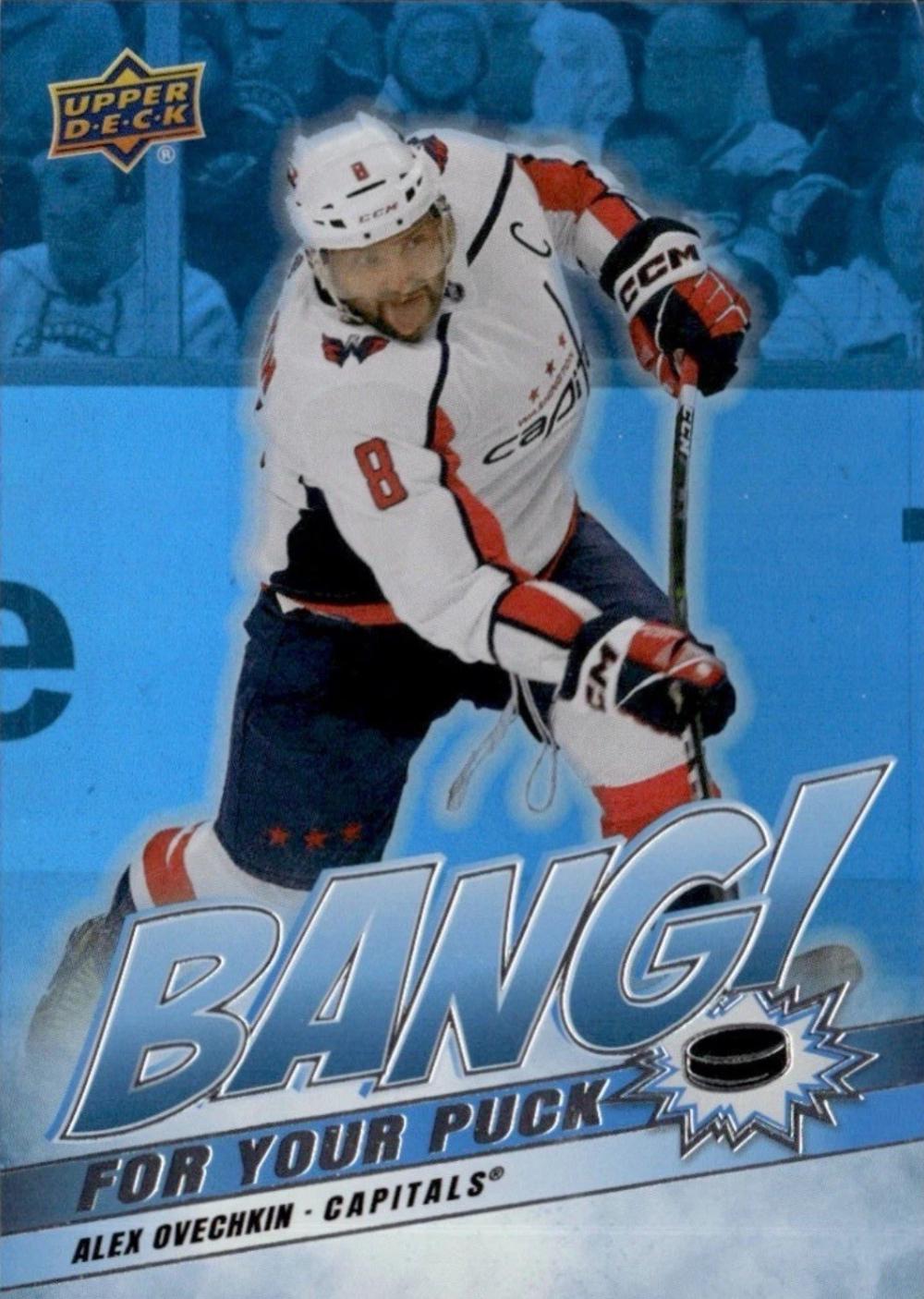Alex Ovechkin #BP-8 Hockey Cards 2024 Upper Deck Bang For Your Puck