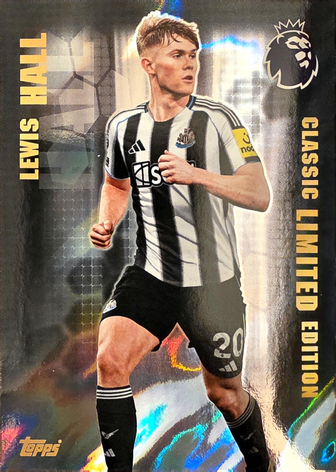 Lewis Hall #LE-14 2025 Topps Premier League Classic Limited Edition