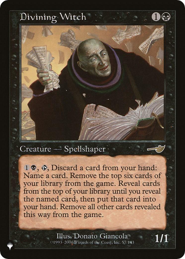 Divining Witch (Magic The List Reprints)