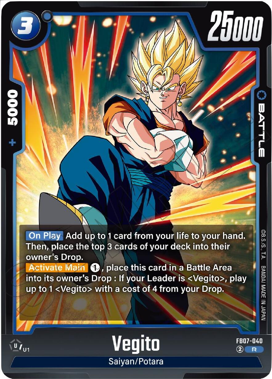 Vegito FB07-040 Prices | Dragon Ball Super Wish For Shenron