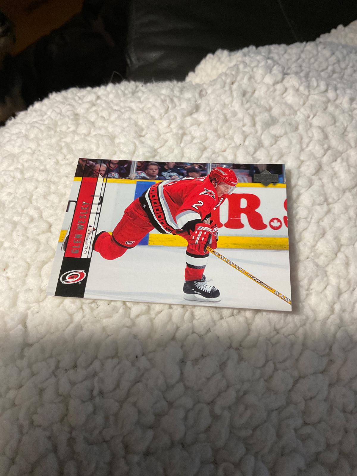 Glen Wesley #38 Hockey Cards 2006 Upper Deck