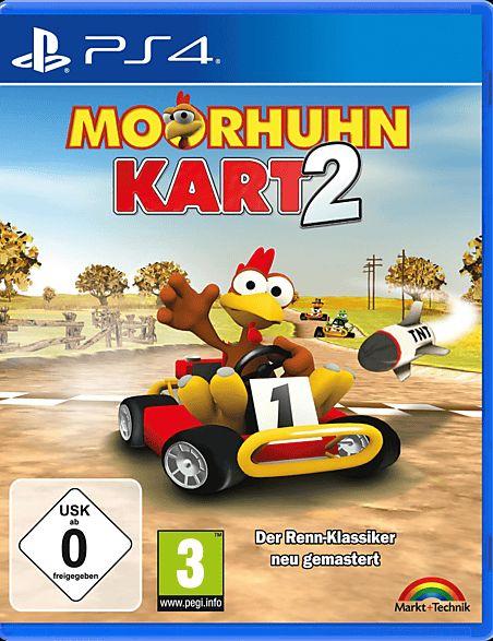Carátula de Moorhuhn Kart 2 para PS4 (edición PAL España)