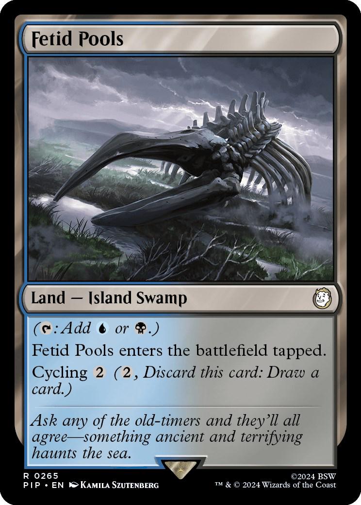 Fetid Pools [Foil] (Magic Fallout)