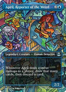 April, Reporter Of The Weird