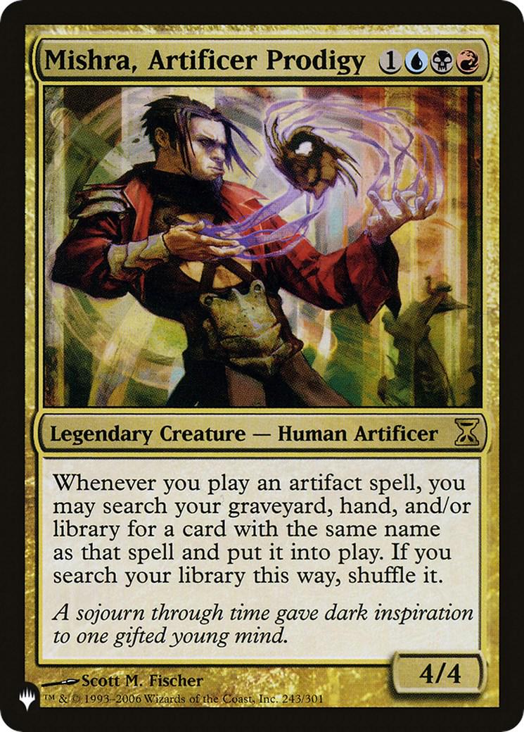 Mishra, Artificer Prodigy #243 Magic The List Reprints