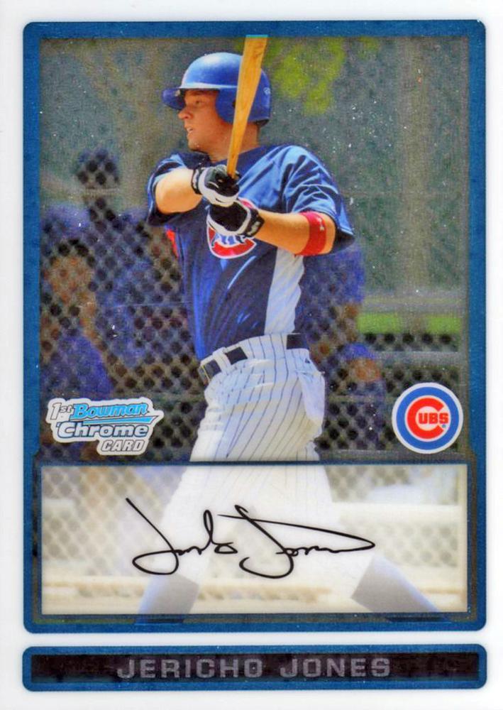 Jericho Jones #BCP8 2009 Bowman Chrome Prospects Baseball