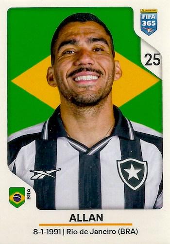 Allan #51 2026 Panini FIFA 365 Stickers