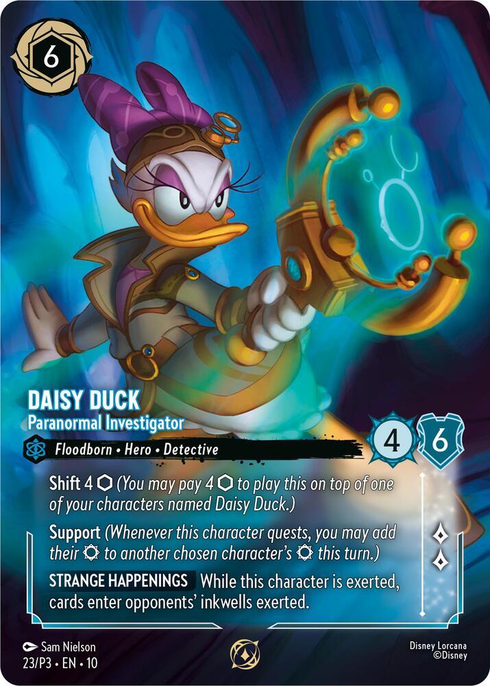 Daisy Duck - Paranormal Investigator #23 Prices | Lorcana Promo